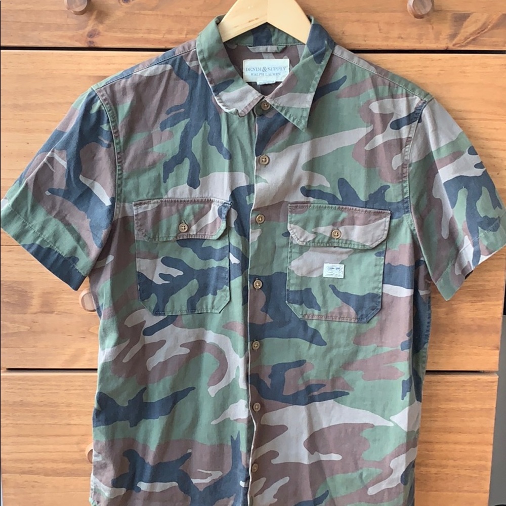 Denim Camouflage Shirt